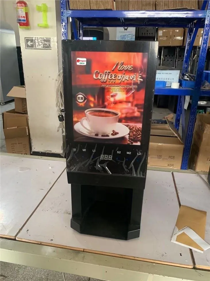 कैफे वाणिज्यिक कॉफी वेंडिंग मशीनें