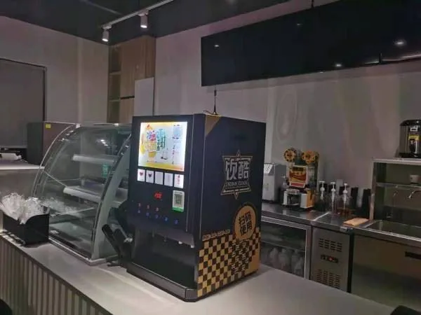 तत्काल कॉफी पाउडर वेंडिंग मशीनें