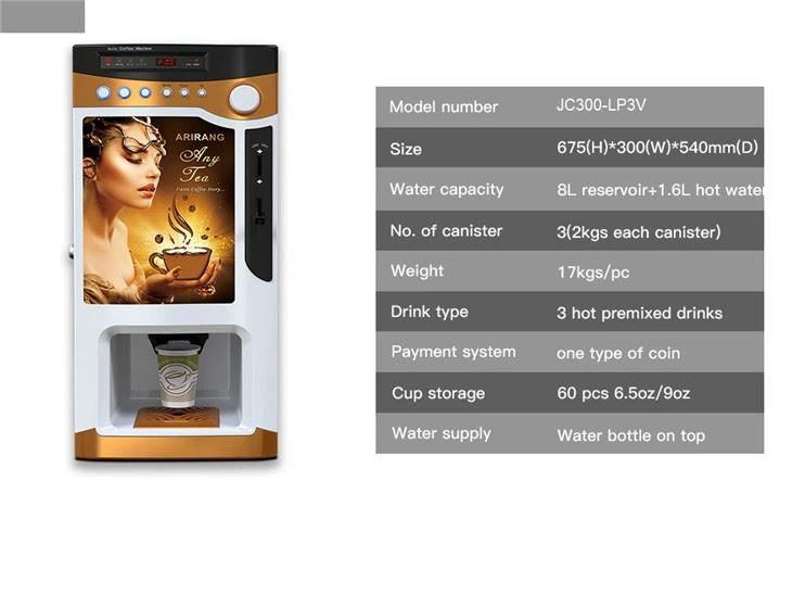 Soluble Coffee Vending Machine