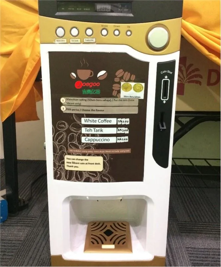 लिप्टन उपयोग के लिए चाय कॉफी वेंडिंग मशीन